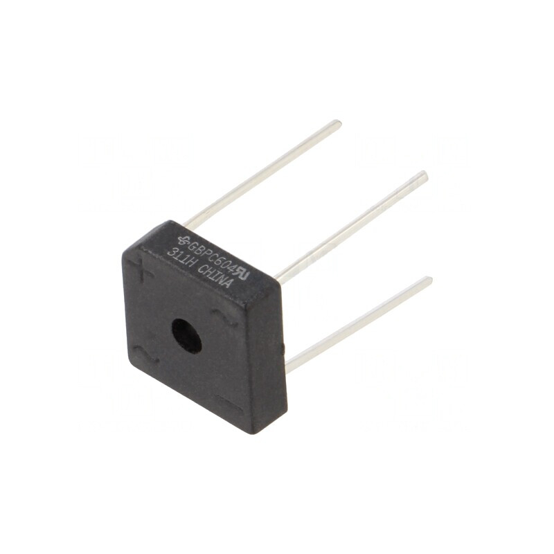 Punte Redresoare Monofazată 400V 6A GBPC | Electronic-mag.ro | Componente Electronice