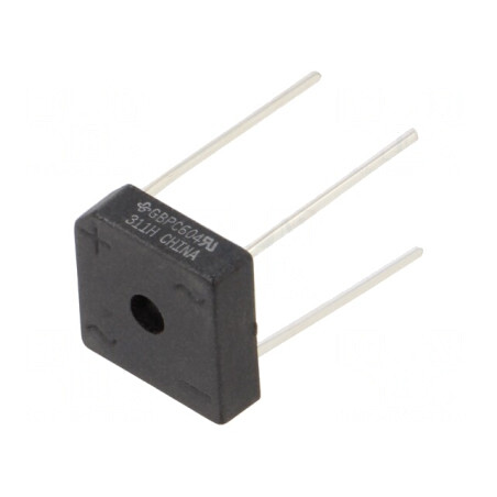Punte Redresoare Monofazată 400V 6A GBPC | Electronic-mag.ro | Componente Electronice