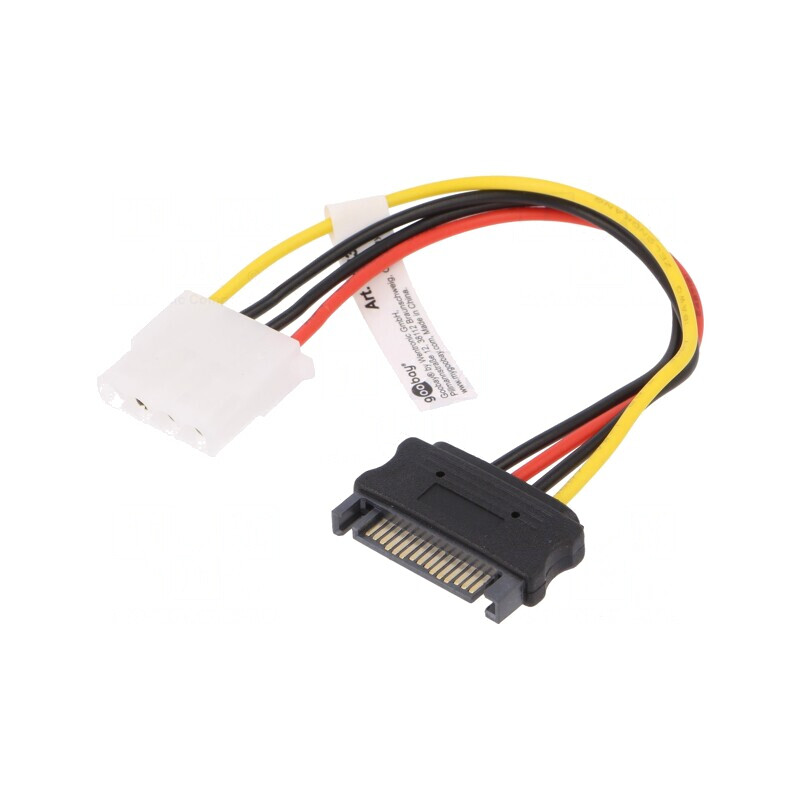 Cablu de Alimentare SATA Molex 0.17m | Electronic-mag.ro | Componente Electronice