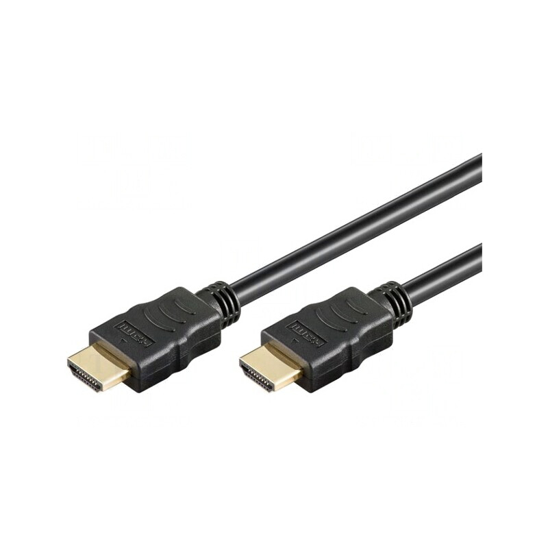 Cablu HDMI 1.4 Negru 0.5m | Electronic-mag.ro | Componente Electronice