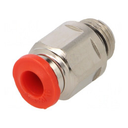 Racord Push-In Simplu Alamă Nichelată 1/8" | Electronic-mag.ro | Componente Electronice