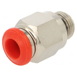Racord Push-in 1/8" Alamă Nichelată 20bar | Electronic-mag.ro | Componente Electronice
