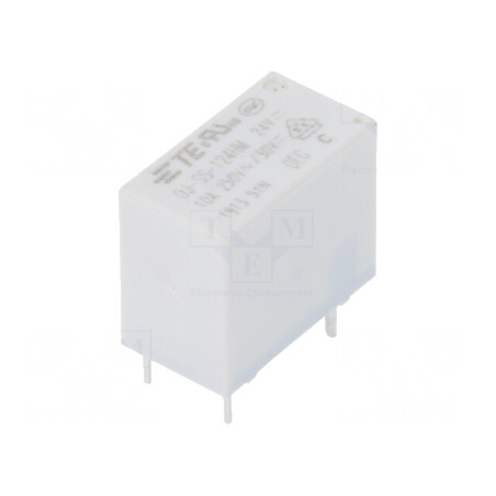 Releu Electromagnetic SPST-NO 24VDC 10A | Electronic-mag.ro | Componente Electronice