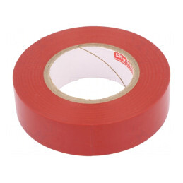 Bandă Electroizolantă Roșie 19mm x 20m x 0,15mm | Electronic-mag.ro | Componente Electronice