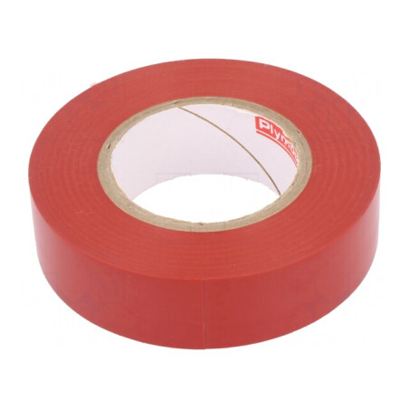 Bandă Electroizolantă Roșie 19mm x 20m x 0,15mm | Electronic-mag.ro | Componente Electronice