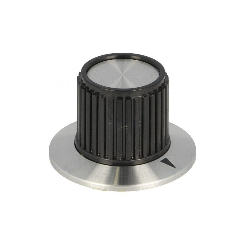 Buton rotativ plastic cu flanșă 6.35mm | Electronic-mag.ro | Componente Electronice