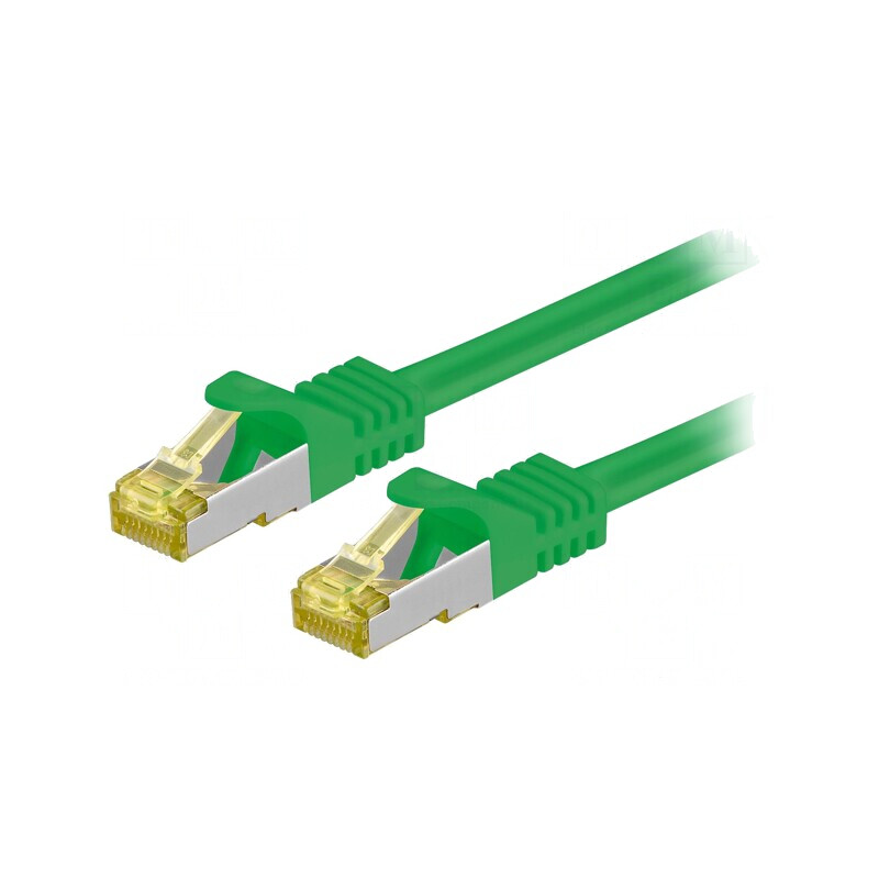 Patch cord S/FTP Cat 6a LSZH Verde 0,5m | Electronic-mag.ro | Componente Electronice Patch cord S/FTP Cat 6a LSZH Verde 0,5m | Electronic-mag.ro | Componente Electronice