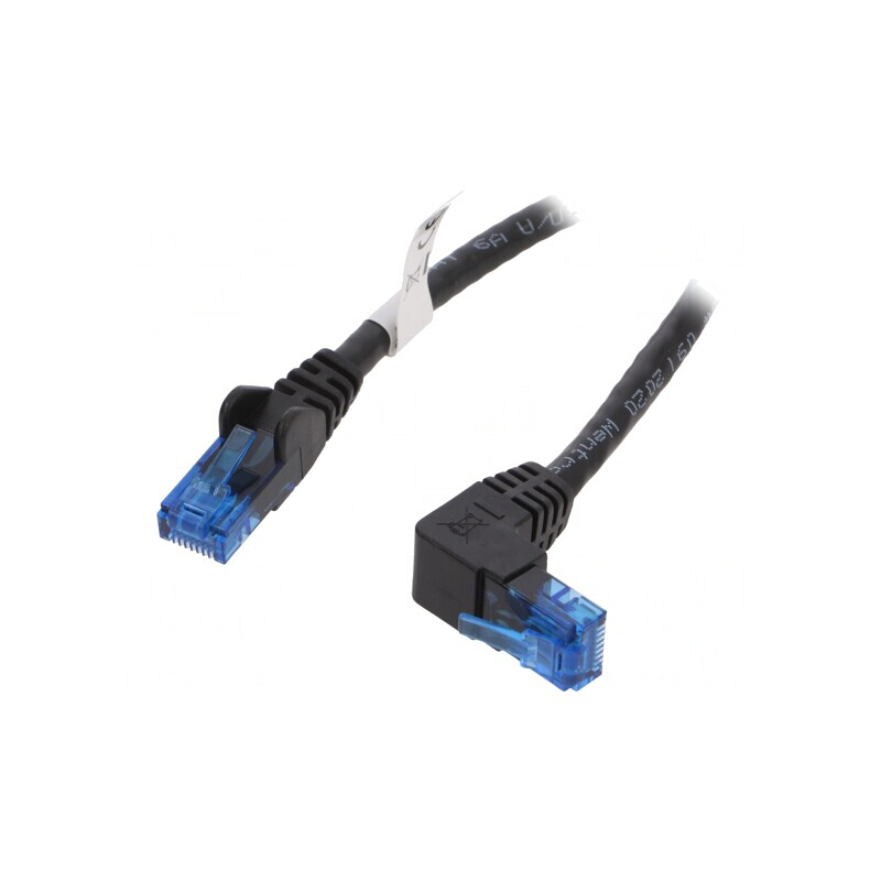 Patch Cord Ethernet Cat6a Negru 1m | Electronic-mag.ro | Componente Electronice Patch Cord Ethernet Cat6a Negru 1m | Electronic-mag.ro | Componente Electronice