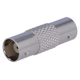 Adaptor BNC Dublu 50Ω Aurit | Electronic-mag.ro | Componente Electronice