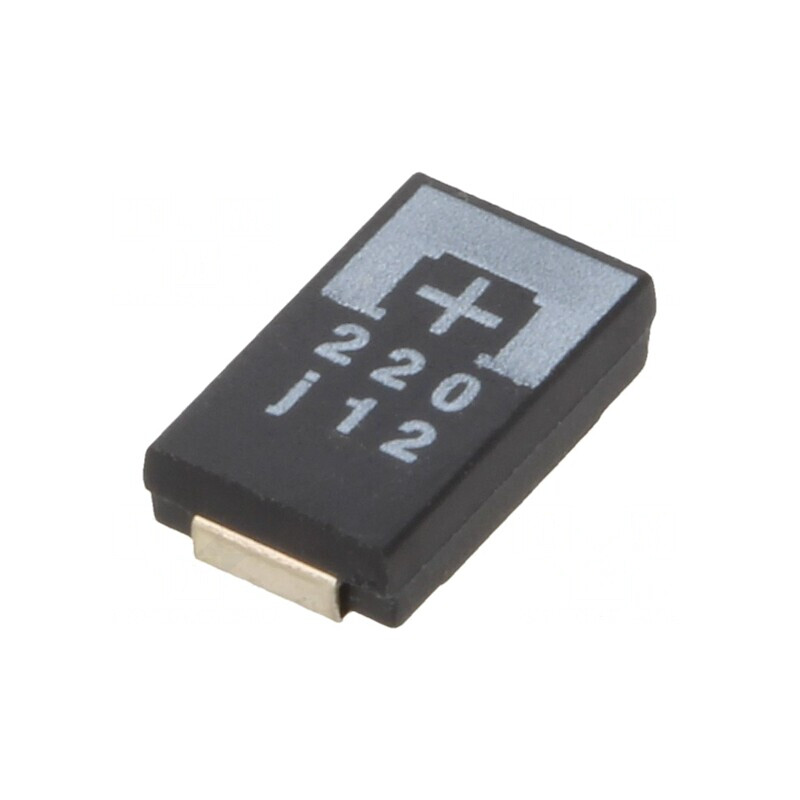 Condensator Tantal-Polimer 220uF 6.3V SMD | Electronic-mag.ro | Componente Electronice