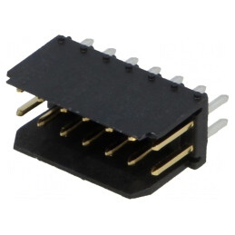 Soclu cablu-placă 2,54mm 14 PIN THT aurit | Electronic-mag.ro | Componente Electronice