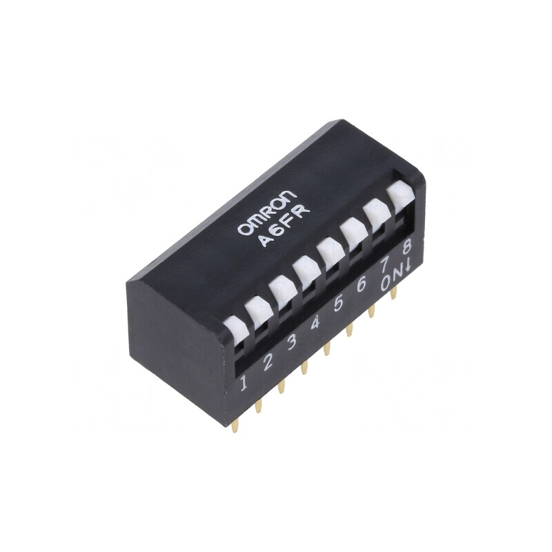 Comutator DIP-SWITCH 2 Pozitii 24VDC | Electronic-mag.ro | Componente Electronice