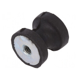Atenuator de Vibrații M4 15mm Guma | Electronic-mag.ro | Componente Electronice