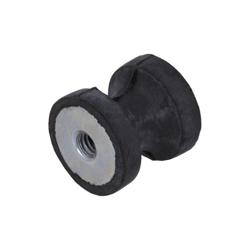 Atenuator de Vibrații M4 Guma 15mm | Electronic-mag.ro | Componente Electronice