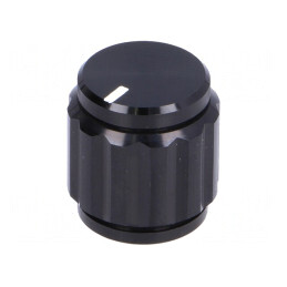 Buton Rotativ Aluminiu cu Indicator 6,35mm | Electronic-mag.ro | Componente Electronice