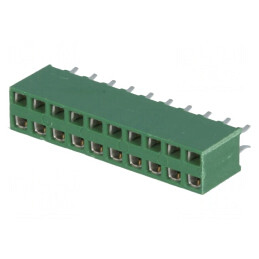 Soclu pini 20 pini 2,54mm THT 2x10 | Electronic-mag.ro | Componente Electronice