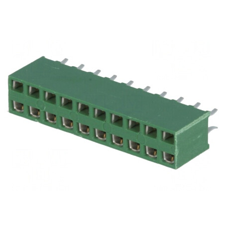 Soclu pini 20 pini 2,54mm THT 2x10 | Electronic-mag.ro | Componente Electronice