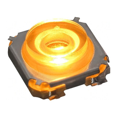 Microîntrerupător TACT SPST-NO 0,05A 28VDC SMT LED | Electronic-mag.ro | Componente Electronice