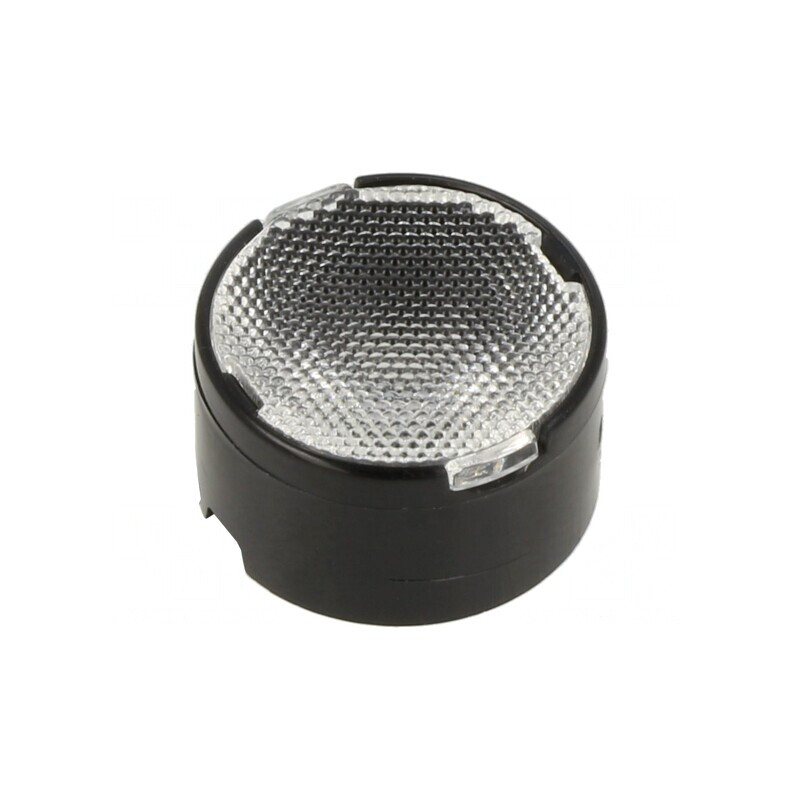 Lentilă LED rotundă neagră PMMA 24-32° | Electronic-mag.ro | Componente Electronice Lentilă LED rotundă neagră PMMA 24-32° | Electronic-mag.ro | Componente Electronice