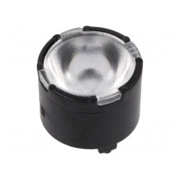 Lentilă LED Rotundă PMMA Transparentă 25-72° H: 7mm | Electronic-mag.ro | Componente Electronice