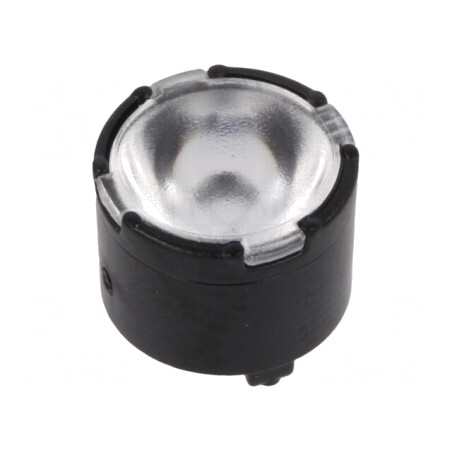 Lentilă LED Rotundă PMMA Transparentă 25-72° H: 7mm | Electronic-mag.ro | Componente Electronice