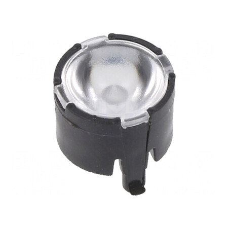 Lentilă LED Rotundă Transparentă PMMA 17-34° | Electronic-mag.ro | Componente Electronice