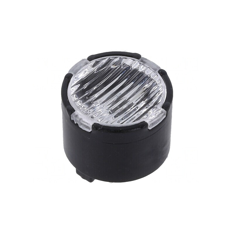 Lentilă LED transparentă rotundă PMMA 22-49° | Electronic-mag.ro | Componente Electronice