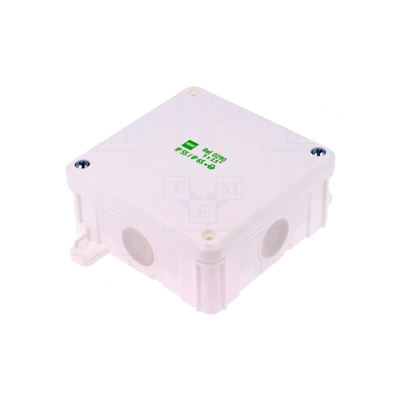 Cutie de Conexiuni Montare Perete 98x98x46mm | Electronic-mag.ro | Componente Electronice