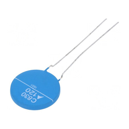 Siguranță termistor PTC 460mA 230V ceramică 5mm | Electronic-mag.ro | Componente Electronice