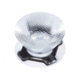 Lentilă LED Rotundă Transparentă 14-18° | Electronic-mag.ro | Componente Electronice