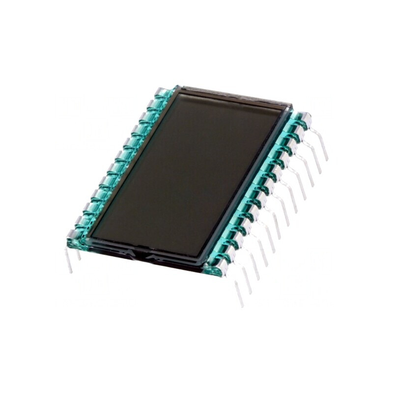 Afișaj LCD 7 Segmente 3 Digiti STN Pozitiv | Electronic-mag.ro | Componente Electronice