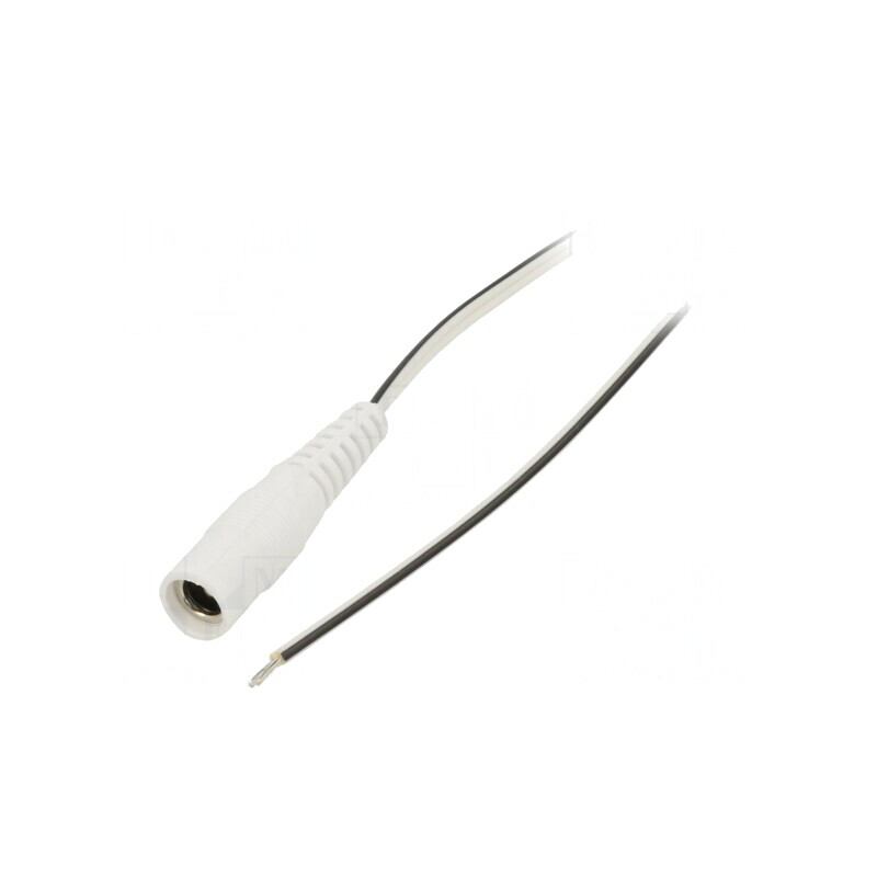 Cablu DC Alb 0,5m 5,5/2,1 2x0,35mm2 | Electronic-mag.ro | Componente Electronice Cablu DC Alb 0,5m 5,5/2,1 2x0,35mm2 | Electronic-mag.ro | Componente Electronice