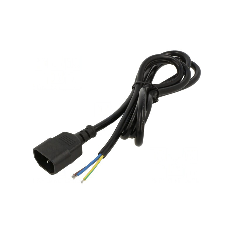 Cablu Alimentare IEC C14 Negru 1.5m 250V | Electronic-mag.ro | Componente Electronice Cablu Alimentare IEC C14 Negru 1.5m 250V | Electronic-mag.ro | Componente Electronice