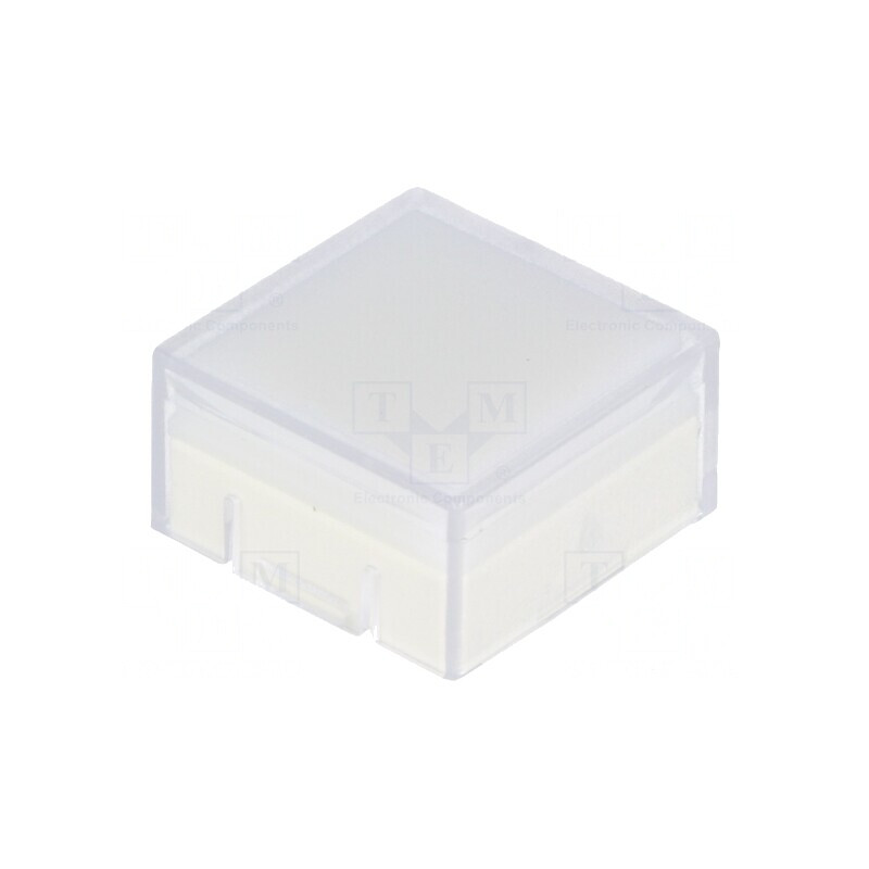 Tastă Pătrată Transparentă din Plastic 14,3x14,3mm | Electronic-mag.ro | Componente Electronice Tastă Pătrată Transparentă din Plastic 14,3x14,3mm | Electronic-mag.ro | Componente Electronice