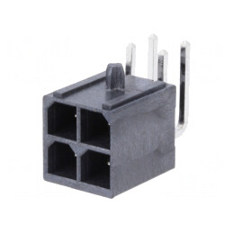 Soclu Cablu-Placă Mega-Fit 4 Pini 23A THT | Electronic-mag.ro | Componente Electronice