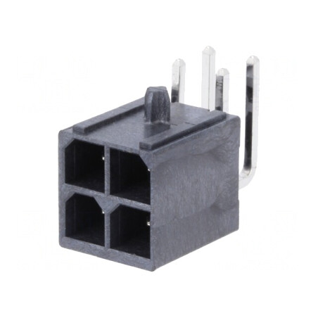 Soclu Cablu-Placă Mega-Fit 4 Pini 23A THT | Electronic-mag.ro | Componente Electronice