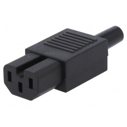Conector Alimentare AC Mufă Mamă IEC 60320 C15 10A 250V | Electronic-mag.ro | Componente Electronice