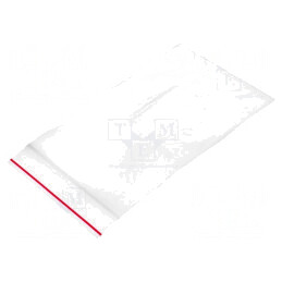 Pungă cu fermoar 150x100mm polietilenă | Electronic-mag.ro | Componente Electronice