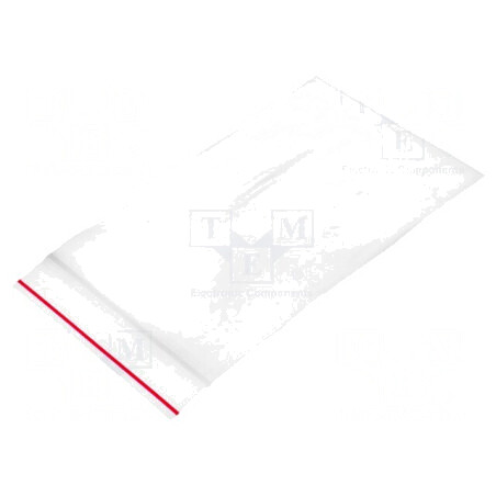 Pungă cu fermoar 150x100mm polietilenă | Electronic-mag.ro | Componente Electronice