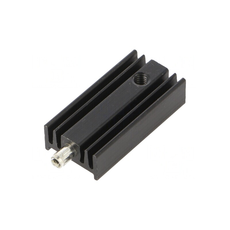 Radiator TO220 Negru 25mm x 12,6mm x 6,5mm 32K/W | Electronic-mag.ro | Componente Electronice Radiator TO220 Negru 25mm x 12,6mm x 6,5mm 32K/W | Electronic-mag.ro | Componente Electronice