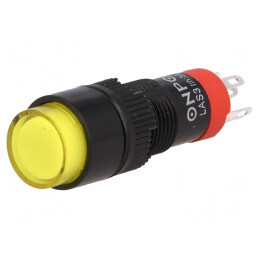 Comutator apăsare SPDT 0,5A 250VAC IP40 | Electronic-mag.ro | Componente Electronice