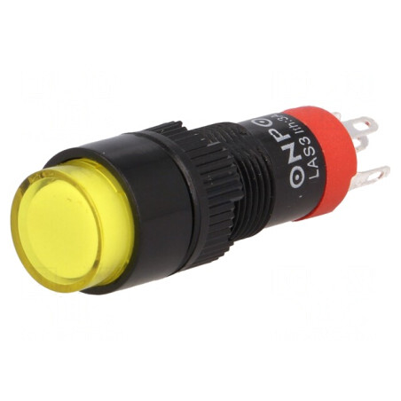 Comutator apăsare SPDT 0,5A 250VAC IP40 | Electronic-mag.ro | Componente Electronice