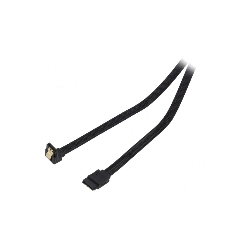 Cablu SATA III 0.5m Negru | Electronic-mag.ro | Componente Electronice Cablu SATA III 0.5m Negru | Electronic-mag.ro | Componente Electronice