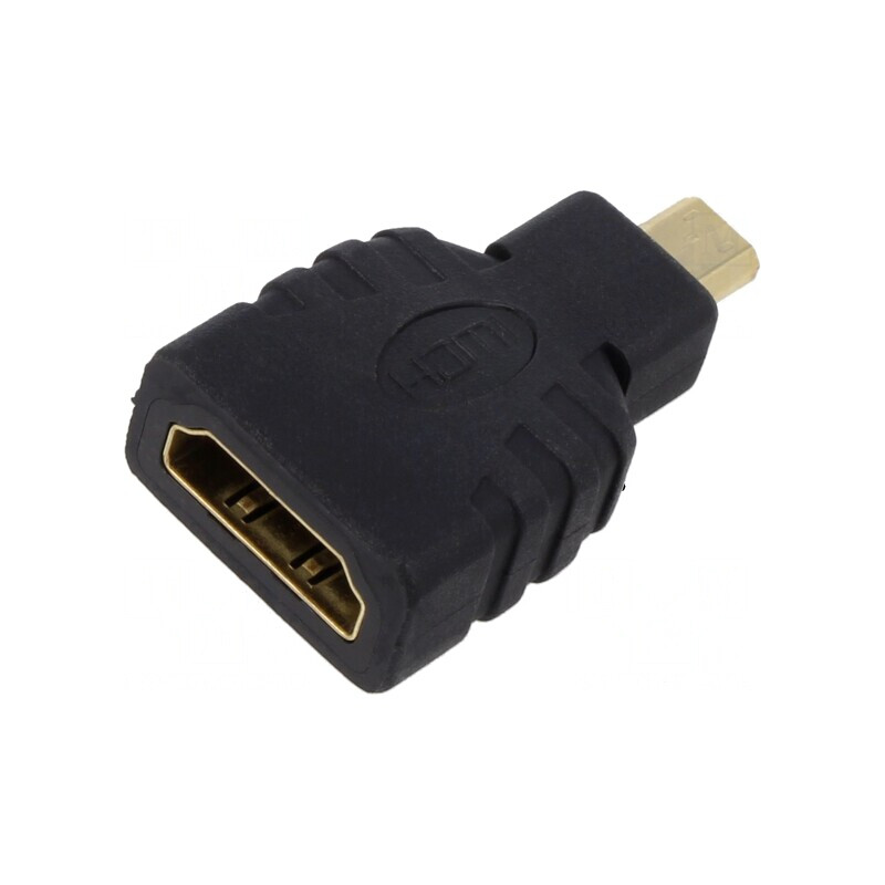 Adaptor HDMI 1.4 la Micro HDMI Negru | Electronic-mag.ro | Componente Electronice