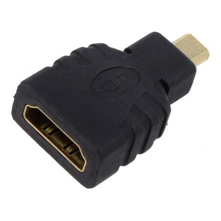 Adaptor HDMI 1.4 la Micro HDMI Negru | Electronic-mag.ro | Componente Electronice