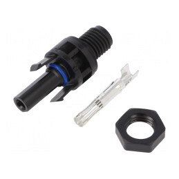 Conector Solari Mamă 4-6mm2 Crimpat SOLARLOK | Electronic-mag.ro | Componente Electronice