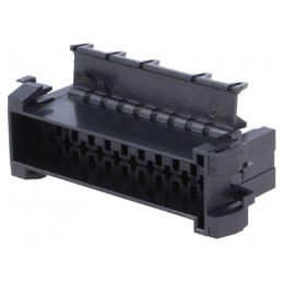 Conector cablu-cablu JPT mufă tată neagră 22PIN | Electronic-mag.ro | Componente Electronice