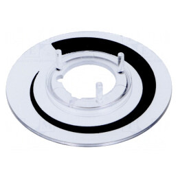 Disc Transparent cu Scală din Policarbonat | Electronic-mag.ro | Componente Electronice