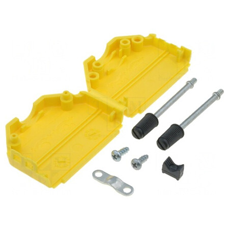 Carcasă pentru Conectori D-Sub 25pin și D-Sub HD 44pin | Electronic-mag.ro | Componente Electronice
