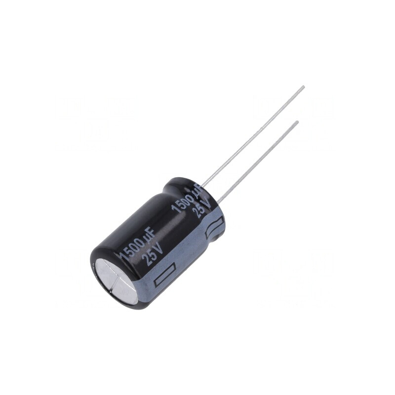 Condensator Electrolitic THT 1500uF 25V 12.5x20mm | Electronic-mag.ro | Componente Electronice